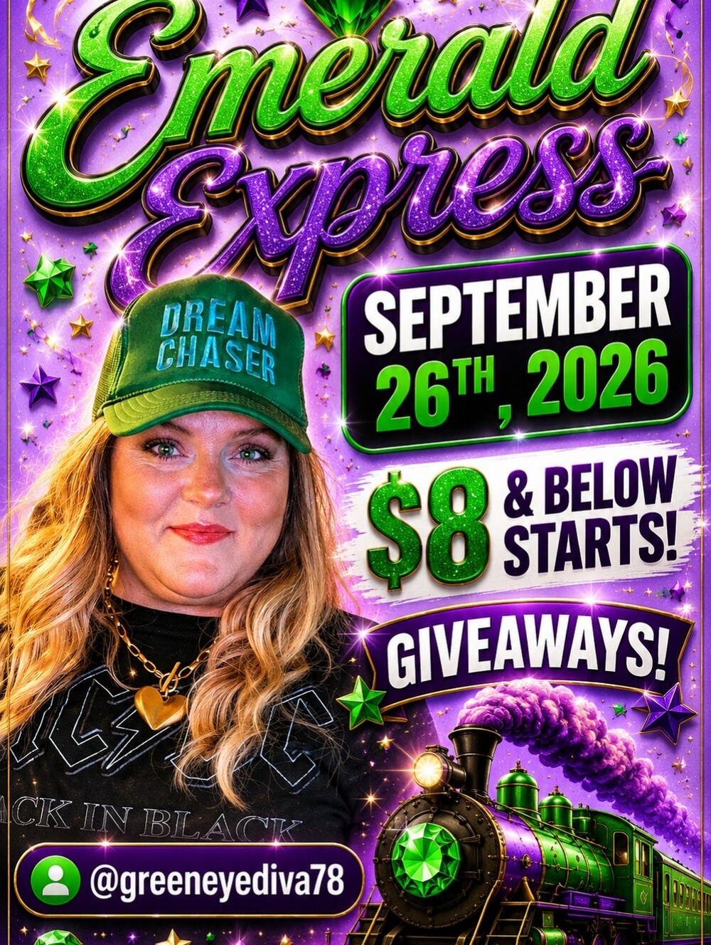 🚨Greeneyediva78🚨9/26💚🚂The Emerald Expres💚🚂 - Picture 7 of 13